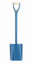 Taper mouth shovel steel handle